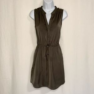 Cotton On olive green dress S